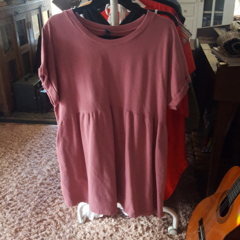 Pink Babydoll Dress